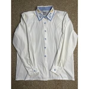 Vintage Cottagecore Button Up Shirt